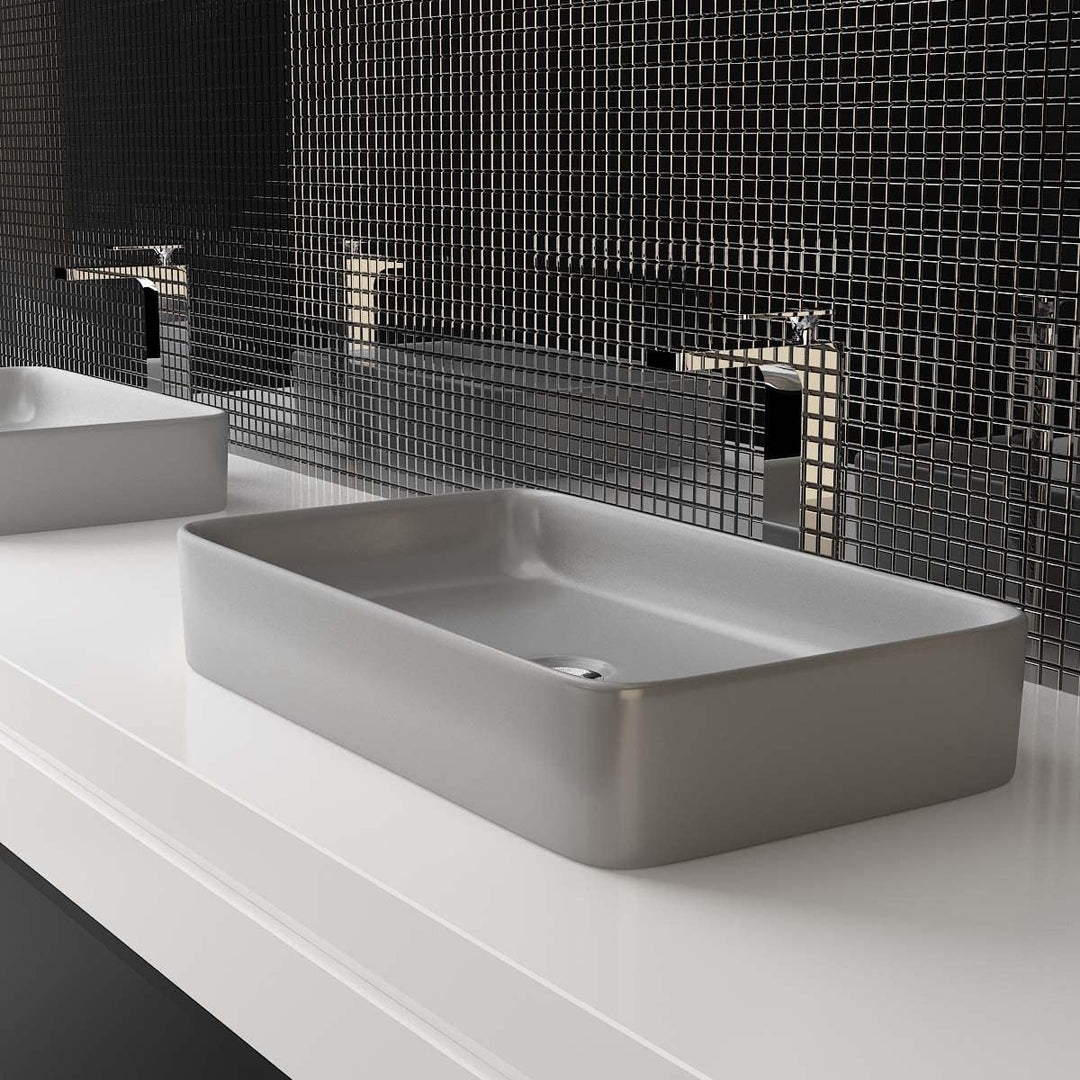 Waschbecken24 | Kleines Waschbecken Gäste WC - Platzsparendes Design | Handwaschbecken Für Waschtisc