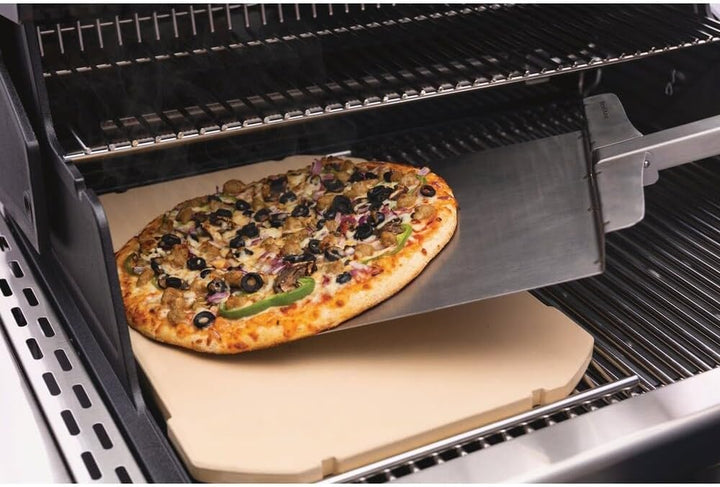Broil King, 69842, Pizzastein Rechteckig, Schwarz