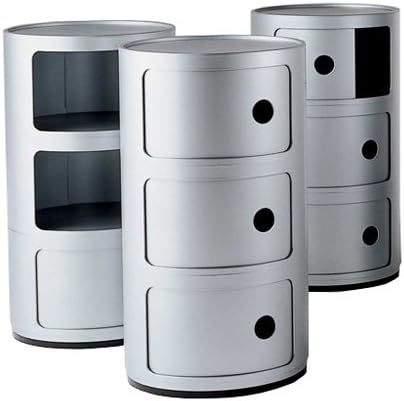 Kartell 496709 Container Componibili schwarz Modern Schwarz, Modern Schwarz