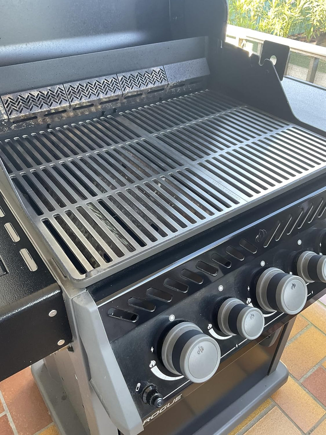 Grillrost Edelstahl V2A Ersatzrost passt für Grills Napoleon Rogue Serie 425 Rogue 425, Rogue 425 RS