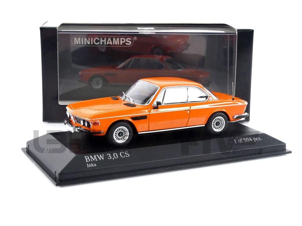 Minichamps BMW 3.0 CS (orange) 1969 1:43