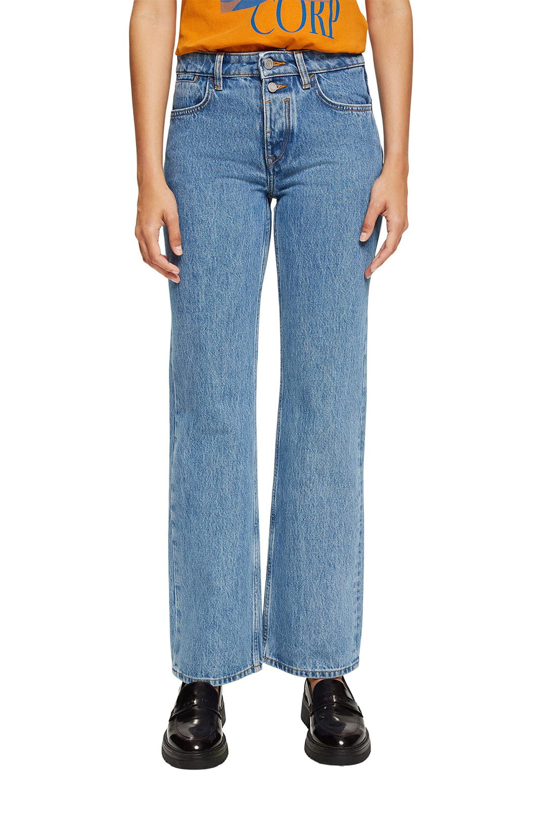 ESPRIT Damen Jeans 082ee1b315 24W / 34L 903/Blue Light Wash, 24W / 34L 903/Blue Light Wash
