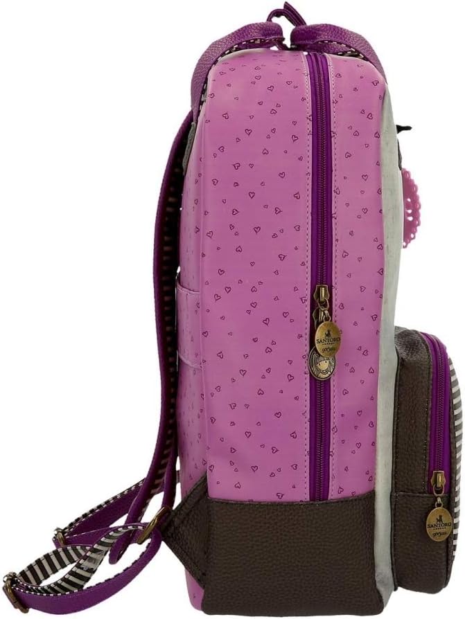 Santoro Gorjuss Tall Tails Laptop-Rucksack Mehrfarbig 29x40x13 cms Synthetisches Leder 15,6" 15.08L