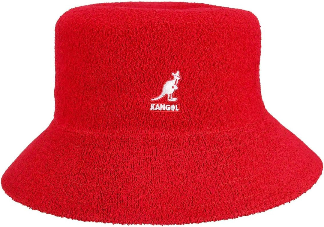 Kangol Unisex Bermuda Bucket Fischerhut S Red (Scarlet), S Red (Scarlet)