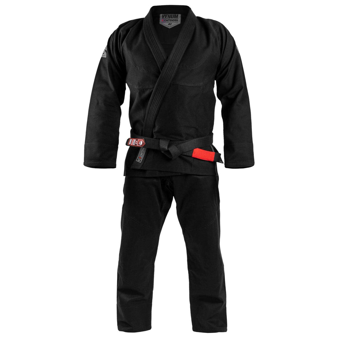 Venum Contender Evo Brazilian Jiu Jitsu Gi/Anzug A3.5 Schwarz, A3.5 Schwarz