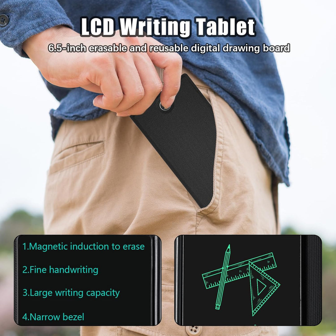LCD Schreibtablett 5 Zoll, drucksensitives Zeichentablett mit Stift, tragbares wiederbeschreibares N