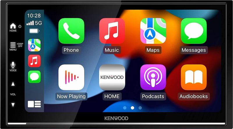 KENWOOD DMX7722DABS - 17,3 cm (6,8") Digital Media AV-Receiver mit Wireless CarPlay & Android Auto (