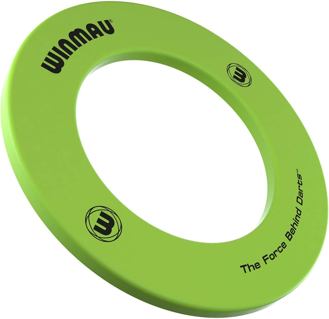 WINMAU Unisex – Erwachsene Printed Dartboard Surround Standard Green, Standard Green
