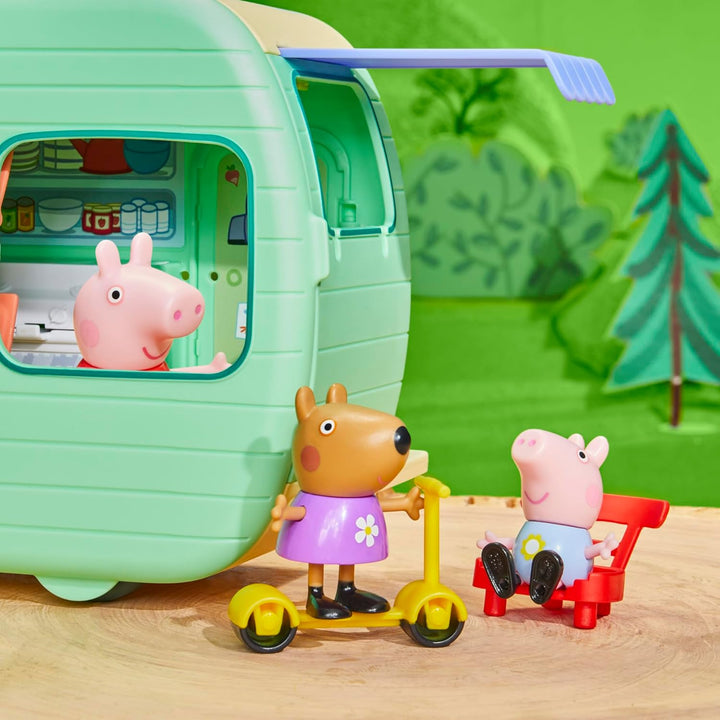 Peppa Pig Peppas Wohnanhänger Spielset, Rosa