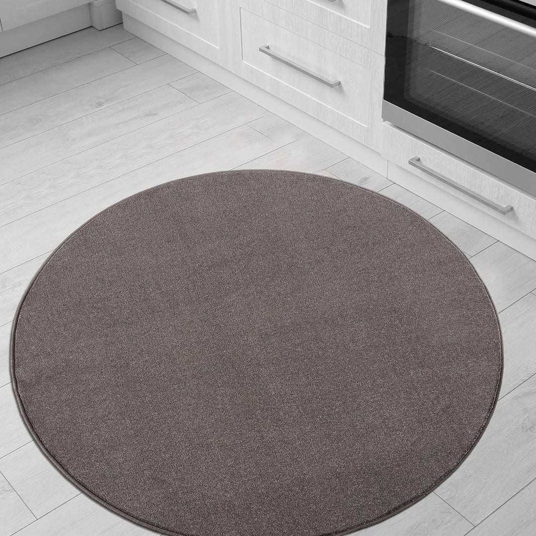 Impression Kurzflor-Wohnzimmerteppich - Schlichte Moderne Teppiche für Schlafzimmer, Büro, Flur, Küc