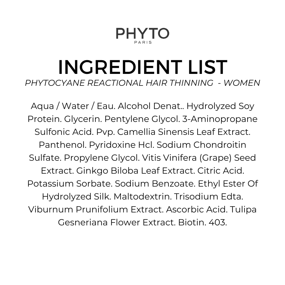 Phyto Phytocyane Anti-Haarausfall-Behandlung, für Damen, 12 x 5 ml