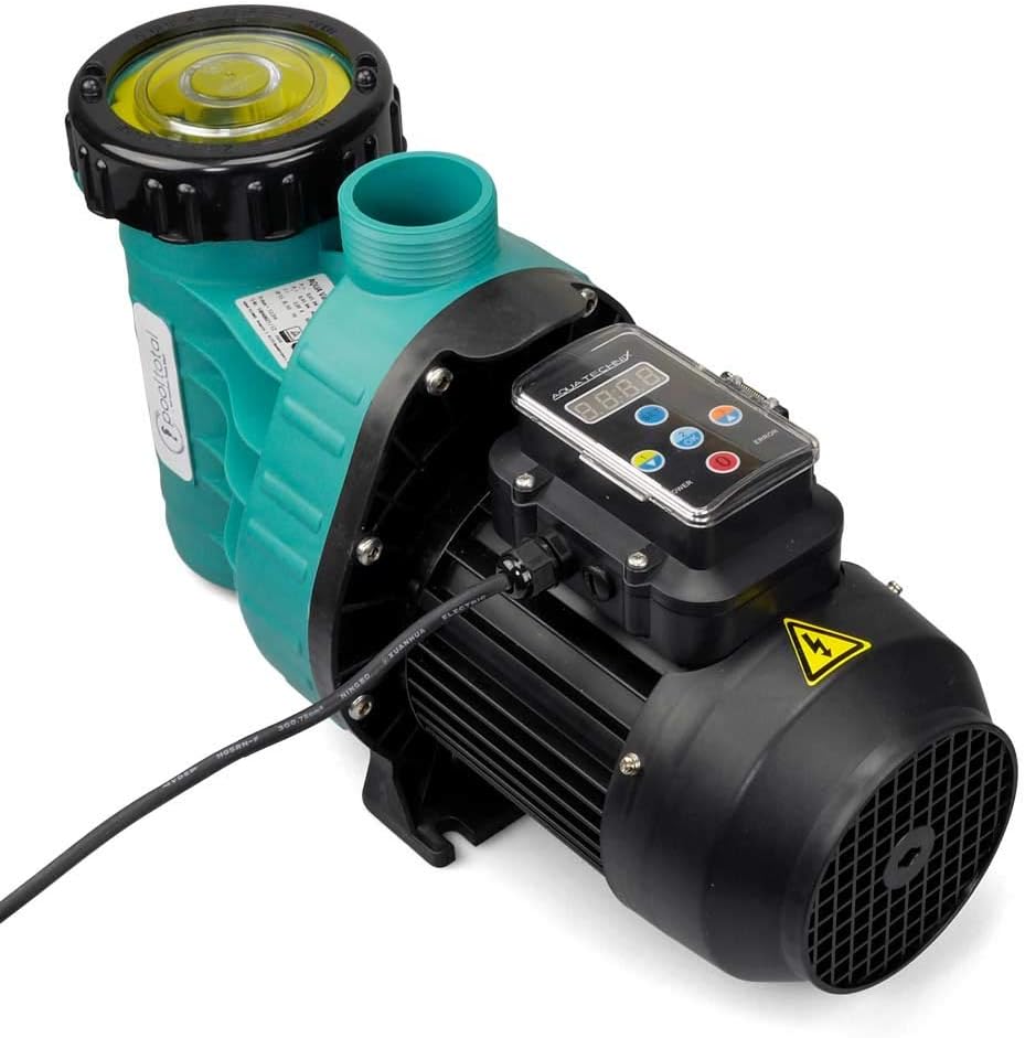 Leistungsstarke Aqua Vario Plus | Drehzahlgesteuerte Filterpumpe 1 bis 11 m³/h | Für Becken bis 60.0