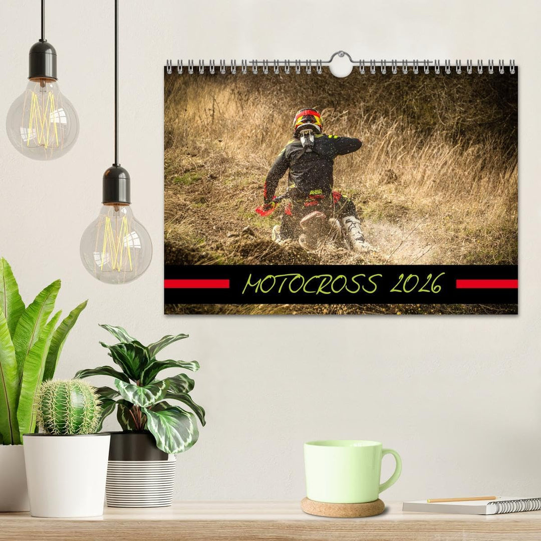 MOTOCROSS 2026 (Wandkalender 2026 DIN A4 quer), CALVENDO Monatskalender: Motocross vom Feinsten (CAL