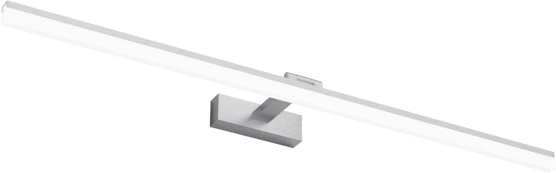 Klighten LED Spiegelleuchte Badezimmer Lampe 100CM, Silber Bad Spiegel Beleuchtung Lampe 28W 1560LM