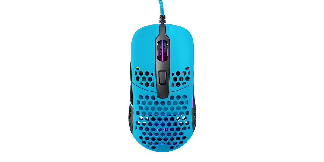 Xtrfy M42 RGB, Ultraleichte Kabelgebundene Gaming-Maus, Hochmoderner Pixart 3389 Sensor, Modulares G