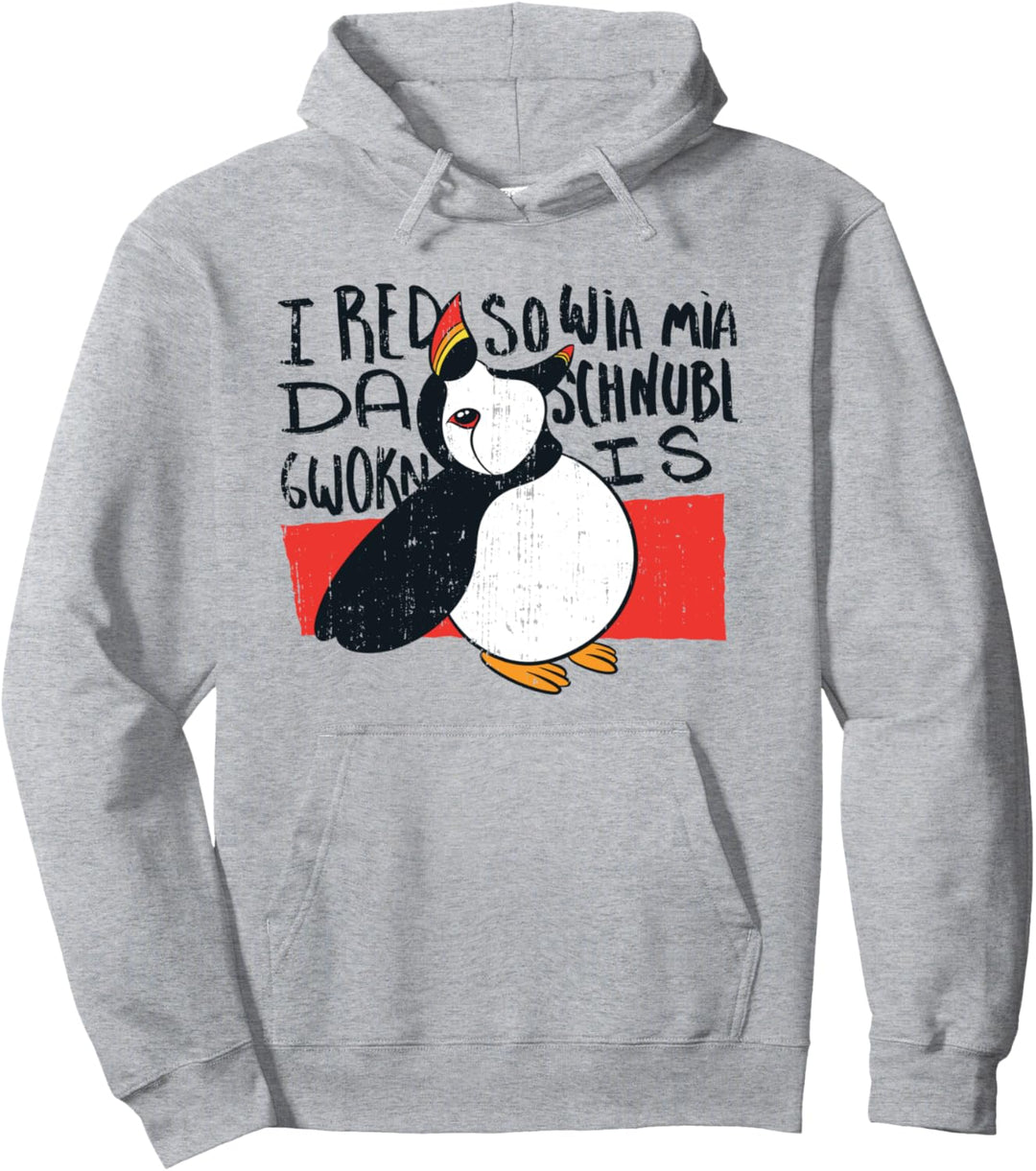 Papageientaucher Vogel Vögel Tier Papageitaucher Pullover Hoodie