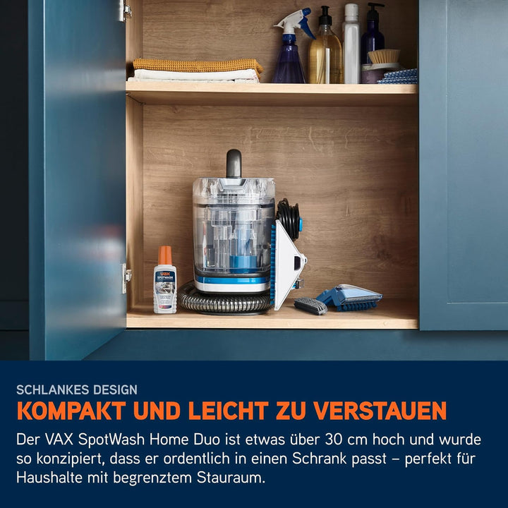 Vax SpotWash Home Duo Fleckenreiniger Polsterreiniger Gerät – Teppich- und Polsterreiniger mit schne