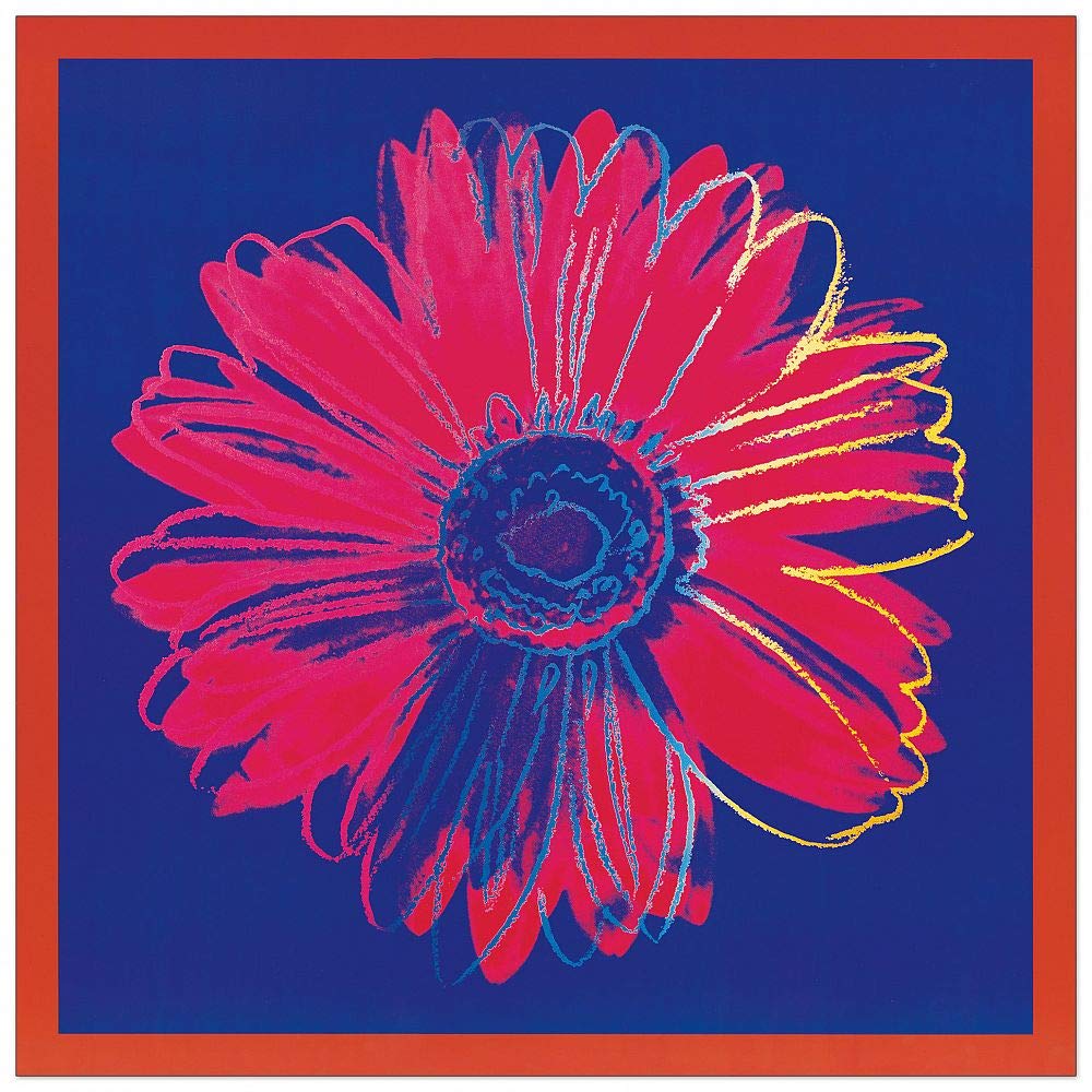Artopweb TW18124 Warhol - Daisy, C.1982 Dekorative Paneele, Multifarbiert, 35x35 Cm