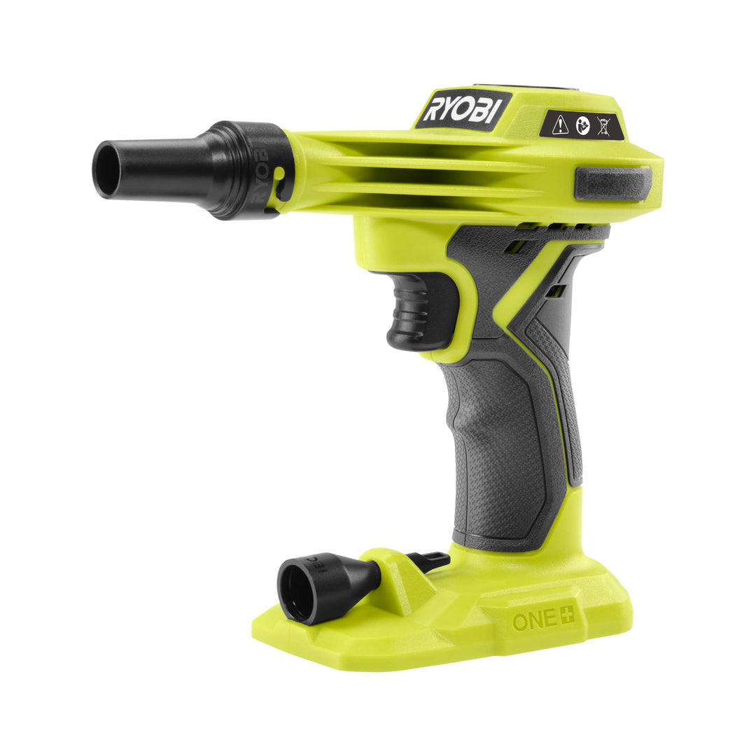 RYOBI 18 V ONE+ Akku-Luftpumpe RVI18-0, Luftstrom 250 l/min, max. Druck 0,034 bar, ohne Akku und Lad