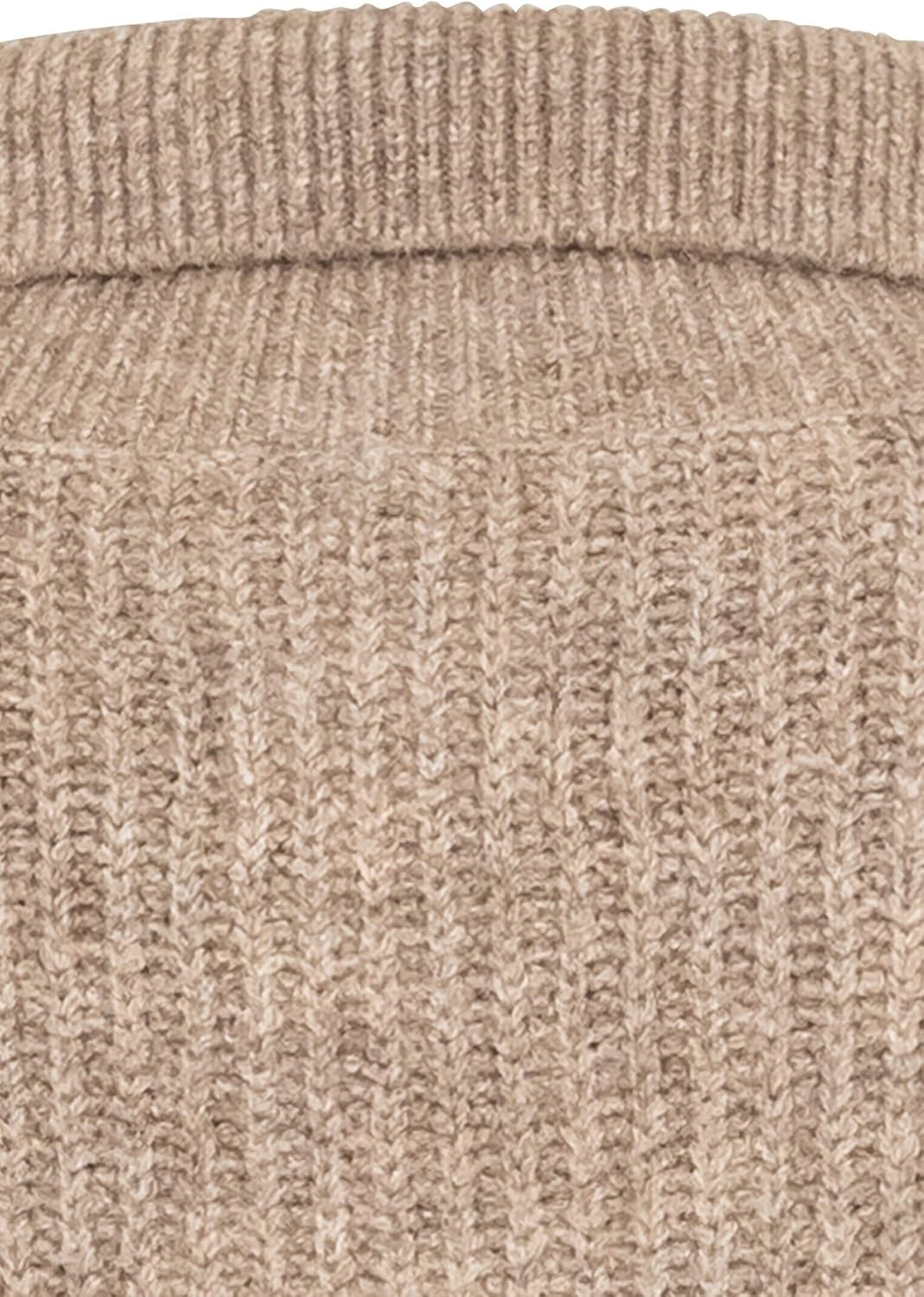 camel active Damen Stricktroyer mit Stehkragen M Braun, M Braun
