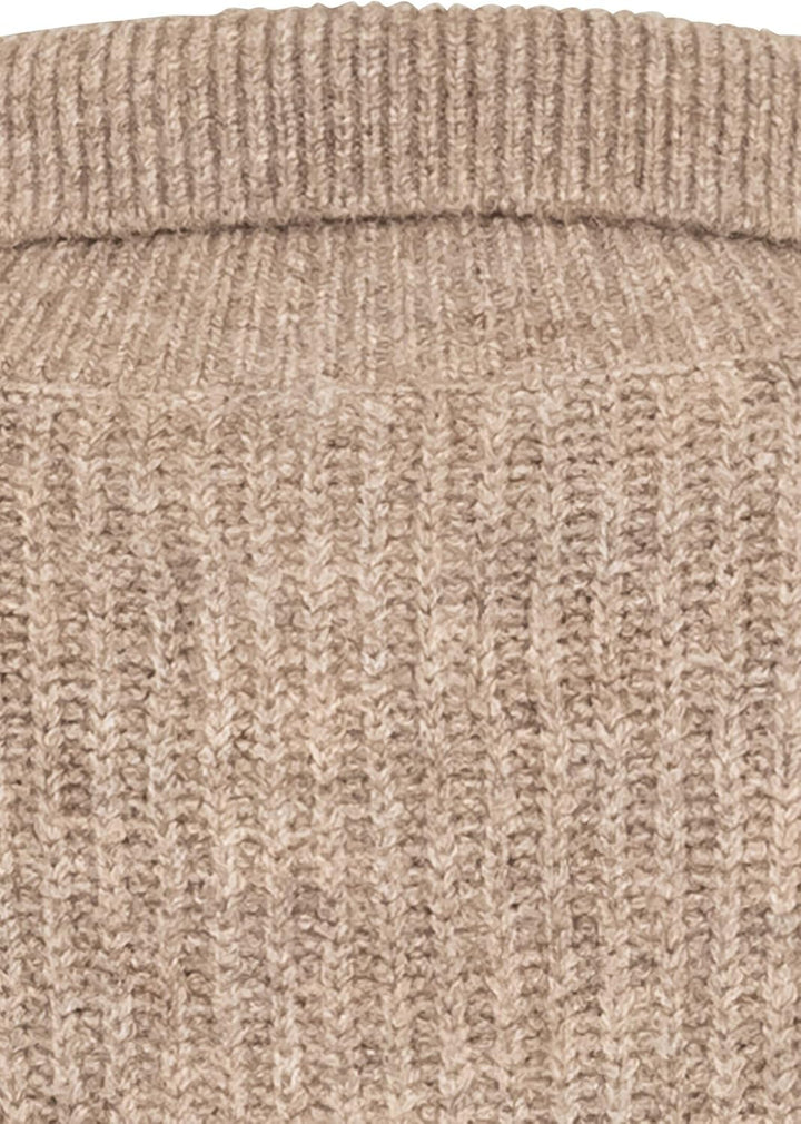 camel active Damen Stricktroyer mit Stehkragen M Braun, M Braun