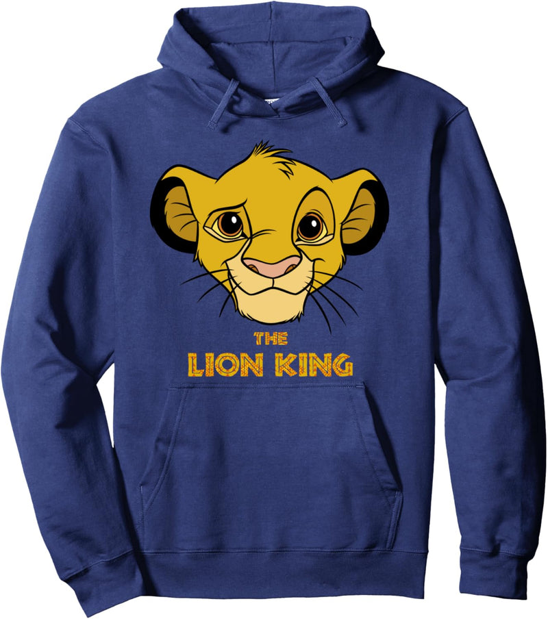 Disney The Lion King Simba Big Face Logo Pullover Hoodie