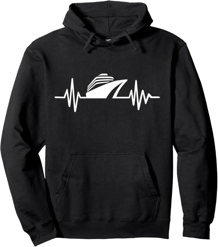 Kreuzfahrt Herzschlag Pullover Hoodie