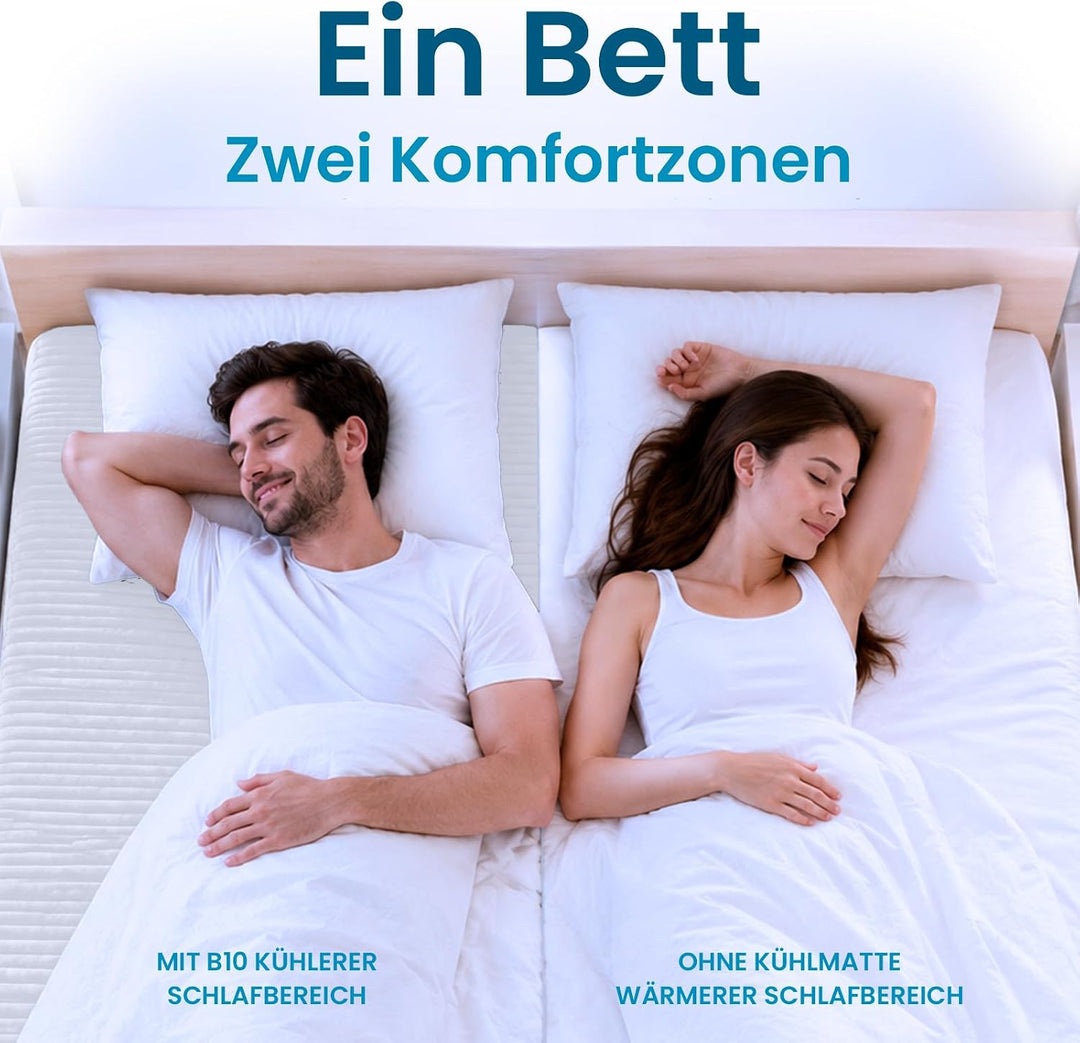 Adamson B10 Bed Cooling System - Twin 190x100 cm - 100% Baumwolle Matratze Kühlung Bett-Pad für Nach