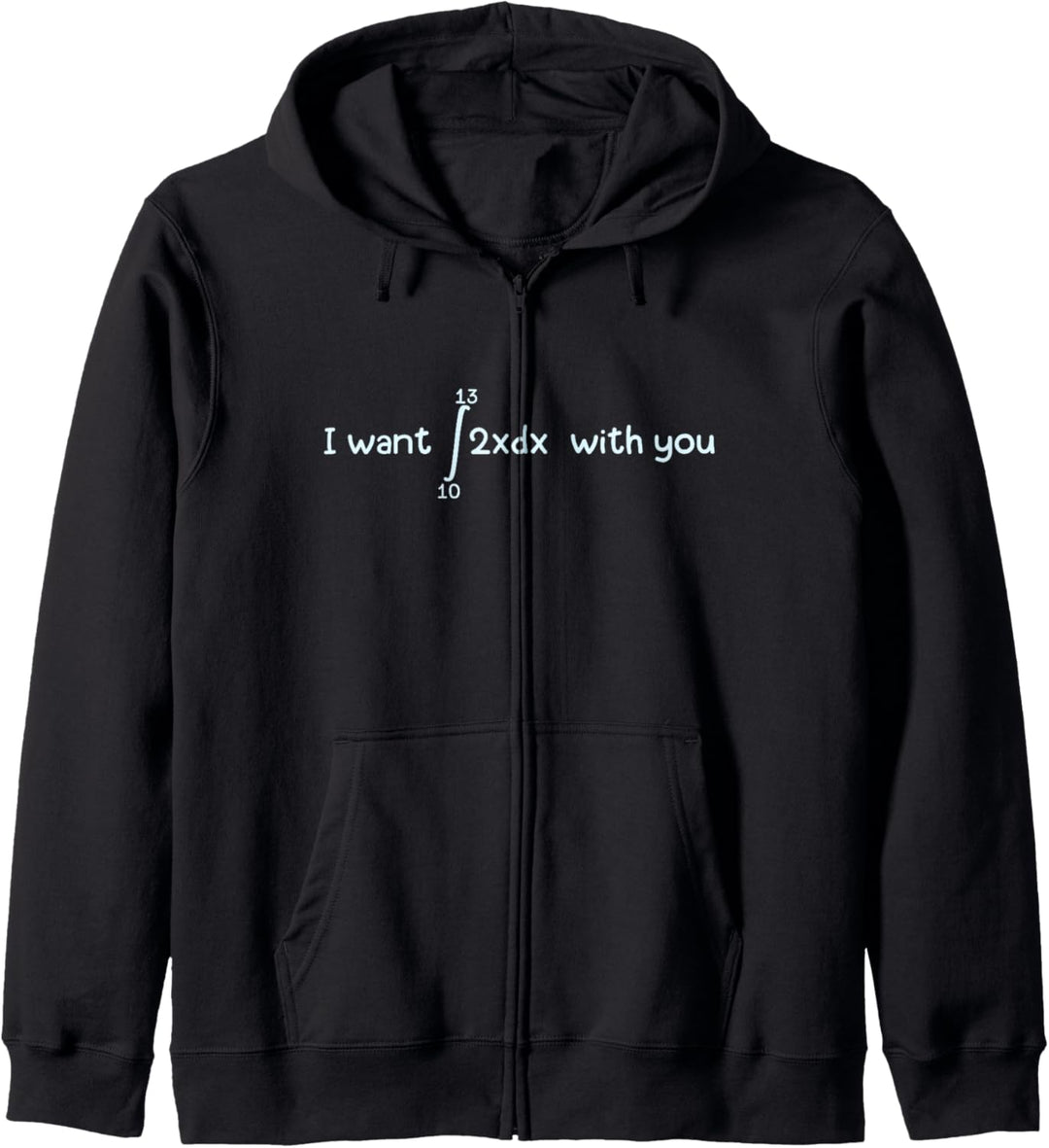I want 69 with you Mathe Studenten Doktorand Integral Kapuzenjacke