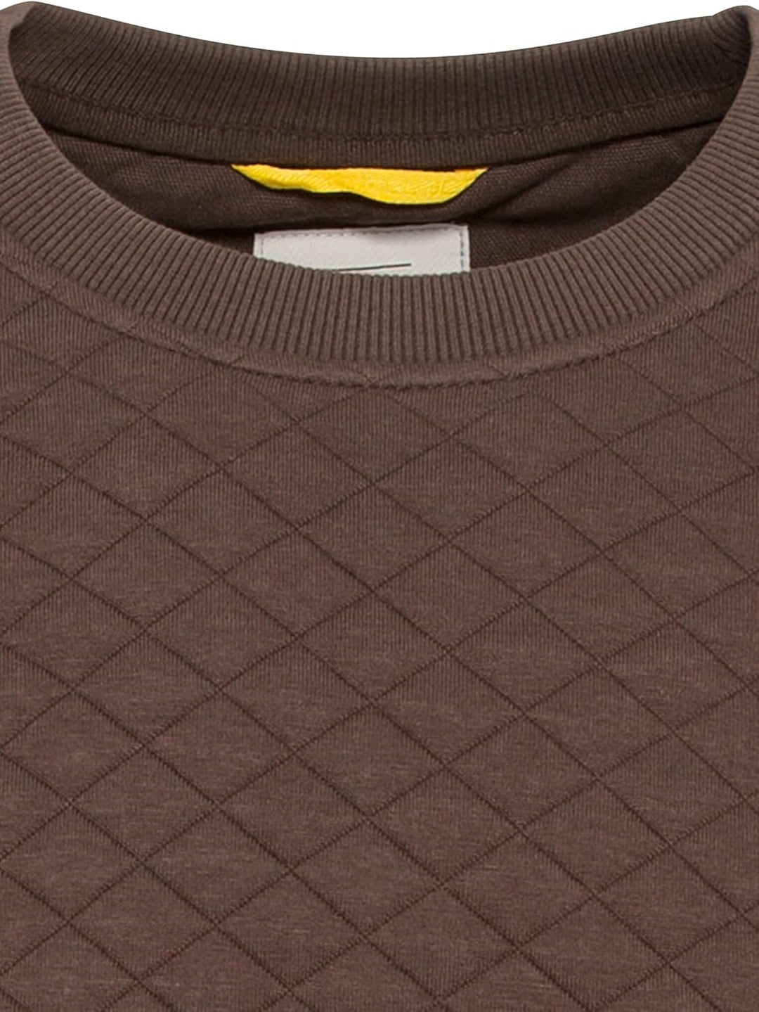 camel active Herren Sweatshirt mit Diamant Steppung