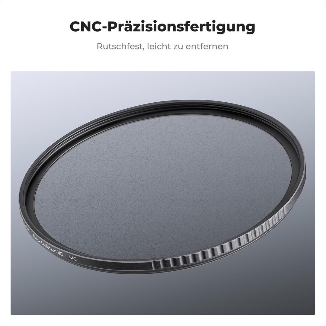 K&amp;F Concept Nano-D Serie Black-Mist 1/8 Filter 49mm Black Promist 1/8 Filter aus Optisches Glas mit