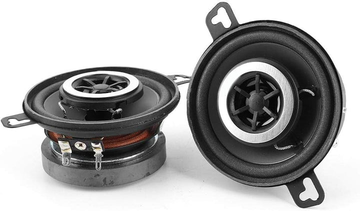 Tbest Auto Koaxial-Lautsprecher Set - 2 Stück 3,5 Zoll 200W Hochtöner Stereo Musik HiFi Lautsprecher