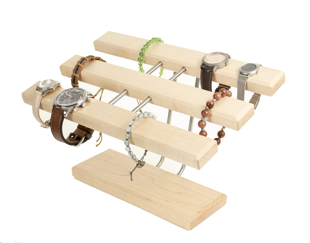 Schmuckhalter Schmuckständer Uhrenhalter Armbandhalter für Armbanduhren und Armschmuck aus edlem