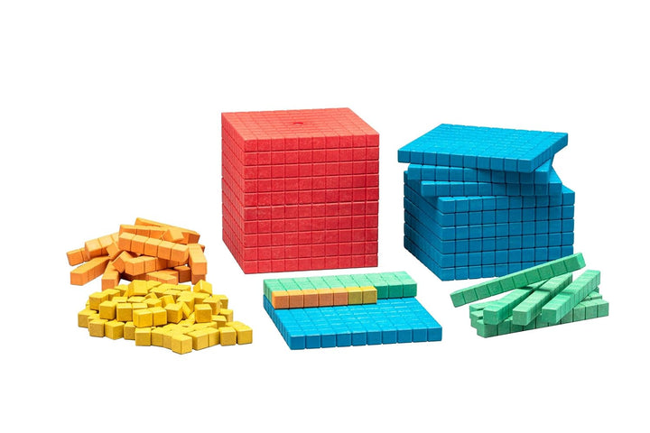 Wissner aktiv lernen WissnerR39578.000 Dienes Grundset 141 Teile farbig, Mehrfarbig 141 pieces Singl