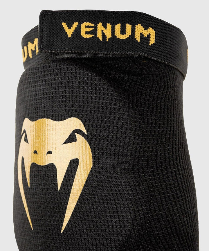 Venum Herren Kontact Ellbogenschützer Ellenbogenschützer S Schwarz/Gold, S Schwarz/Gold