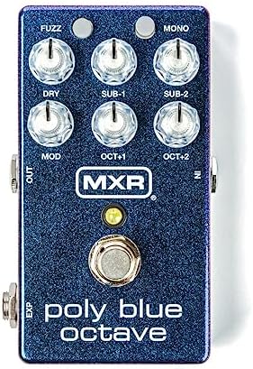 Poly Blue Octave Pedal Octave Poly Blau, Octave Poly Blau