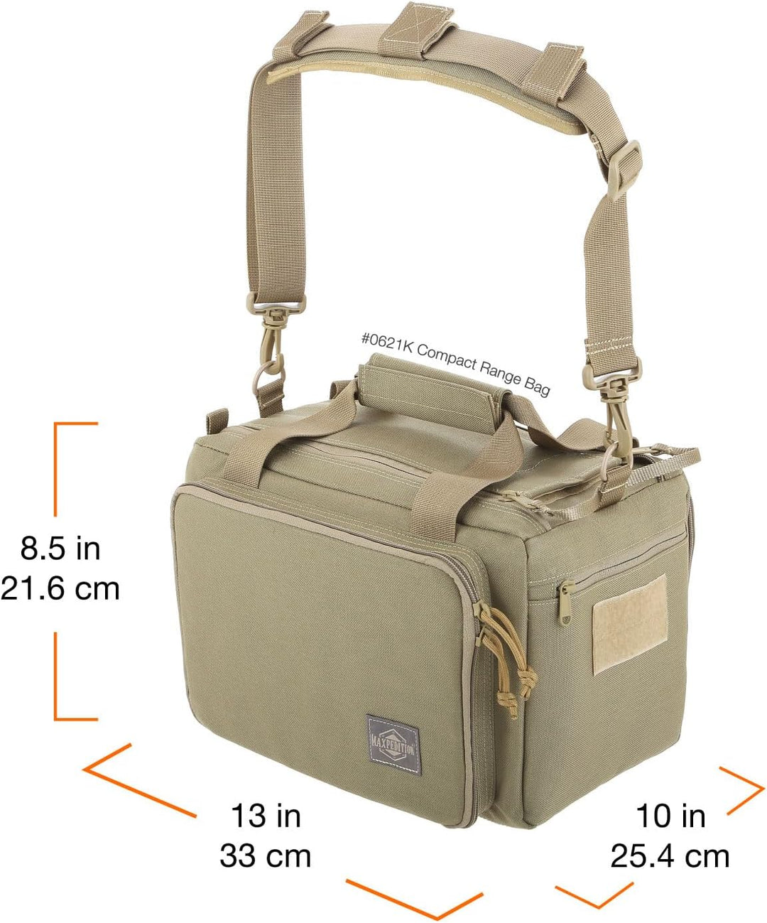 Maxpedition Compact Range Bag (Khaki), Beige - Khaki