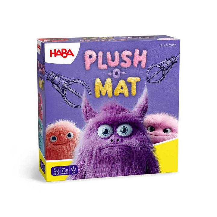 HABA Plush-o-mat – Monster-Kartenspiel in Cooler Kuschel-Optik – Lustiges Familienspiel rund um den