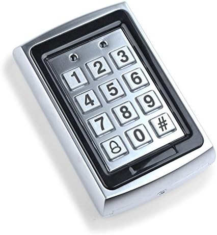 YAVIS Metall Codeschloss Türöffner Zugangskontrolle Tastatur 125 KHz EM Kartenleser Weigang 26 + 10