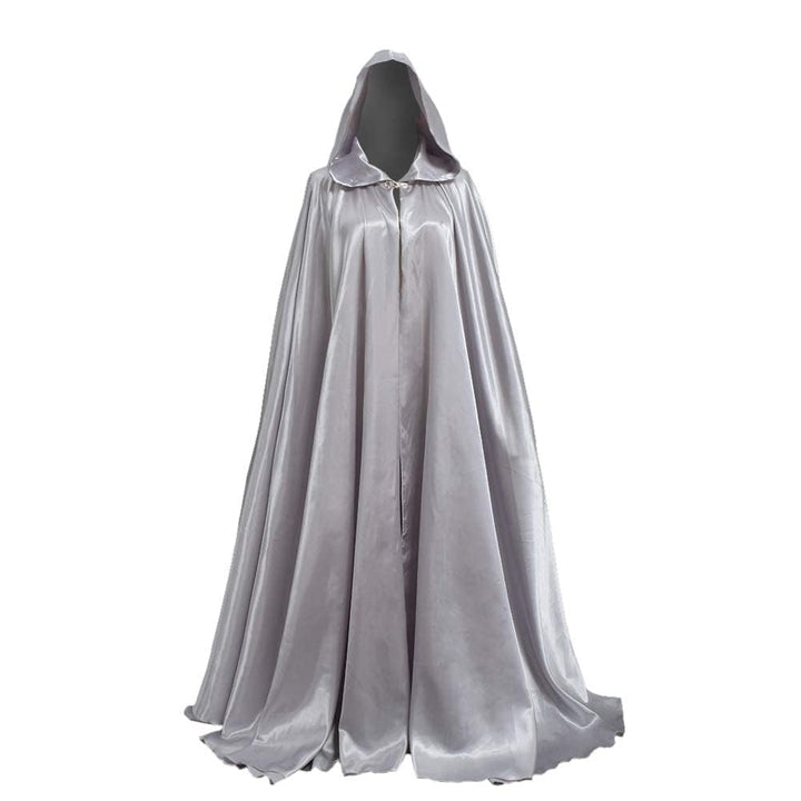 GRACEART Damen Cape Umhang Mit Kapuze Mittelalter Mantel Lang Halloween kostüm Für Hochzeit Braut Ab