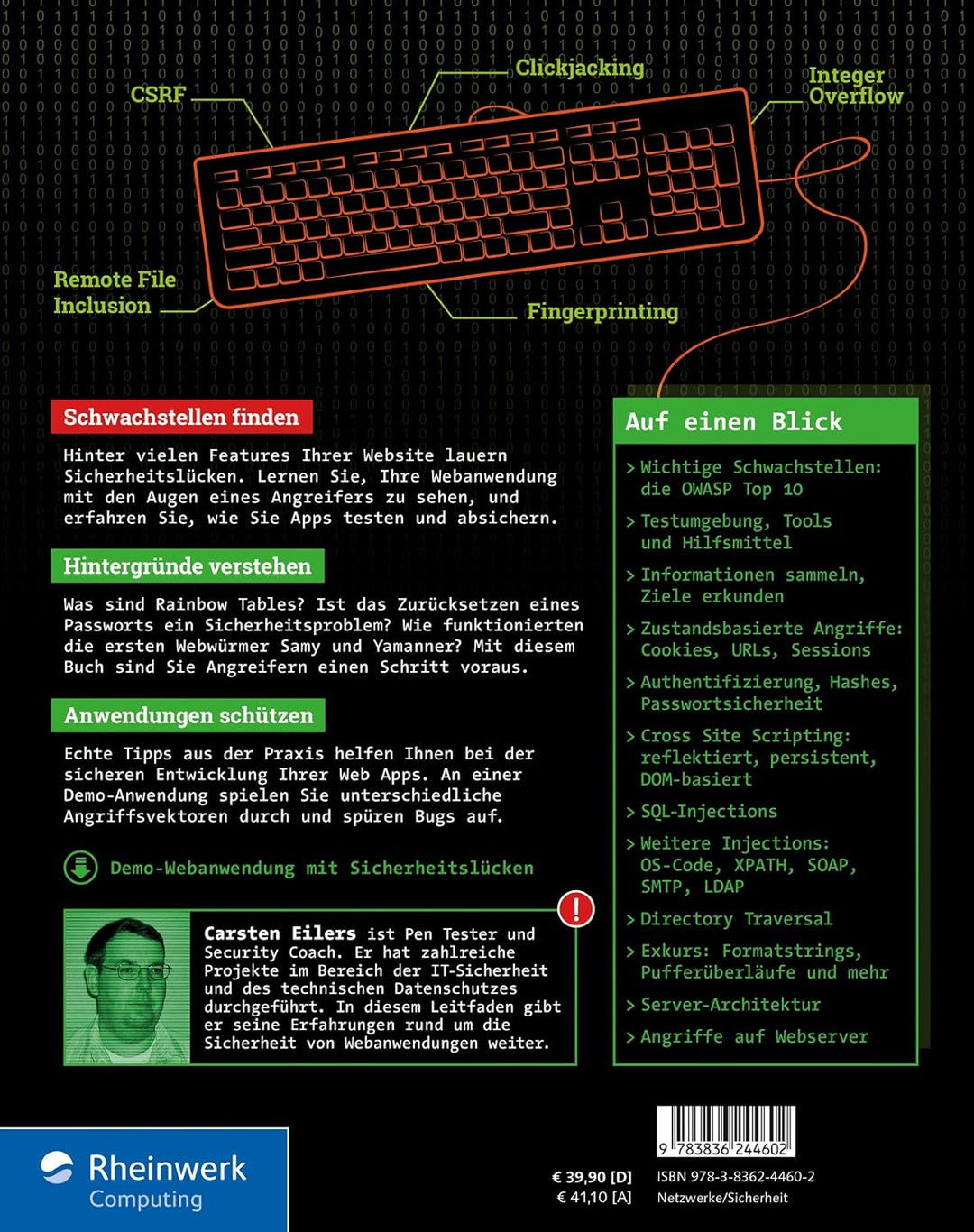 You’ve been hacked!: Alles über Exploits gegen Webanwendungen. So schützen Sie sich vor Web-Hacking,