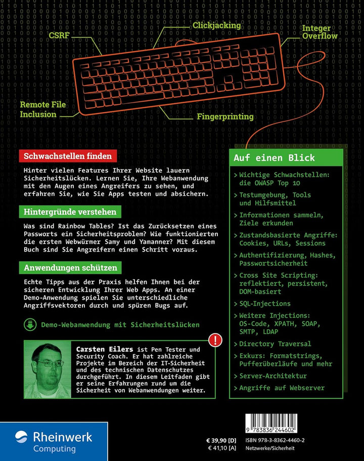You’ve been hacked!: Alles über Exploits gegen Webanwendungen. So schützen Sie sich vor Web-Hacking,