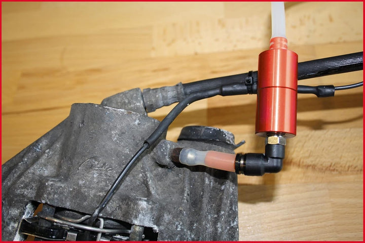 KS Tools 150.2305 Easy-Ventil-Entlüfter mit Auffangflasche, Farbe, 4042146378878