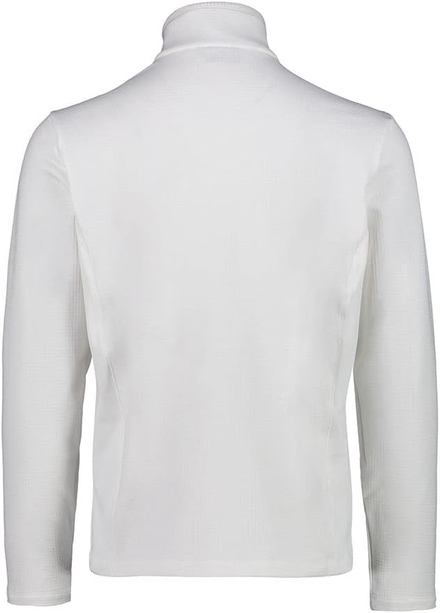 CMP Herren Herren-Sweatshirt Fleecejacke 3XL Weiss-b.blau, 3XL Weiß-b.blau