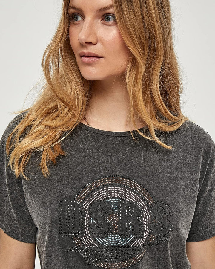Desires Damen Hattie Tee T-Shirt XL 9000 Black, XL 9000 Black