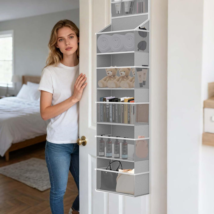 Hängeorganizer, Hinter der Tür Hängenden Speicherorganisator, mit 5 Taschen, Regal Organizer bei Gro