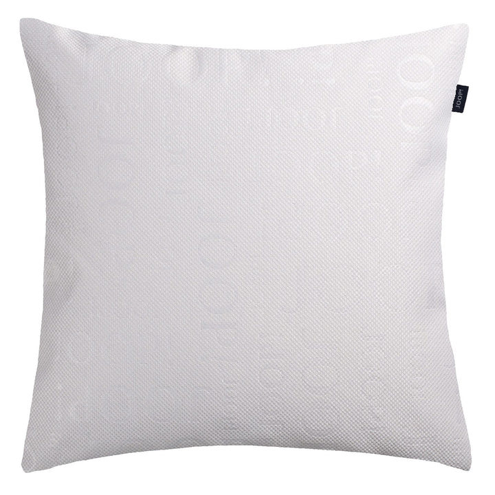 Joop! Kissenhülle Label | 15 Silber - 40 x 40