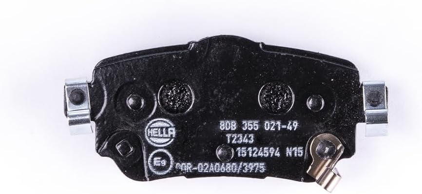 HELLA PAGID 8DB 355 021-491 Bremsbelagsatz - T2343 - Dicke/Stärke: 15.1mm - Bremssystem: TRW - mit a