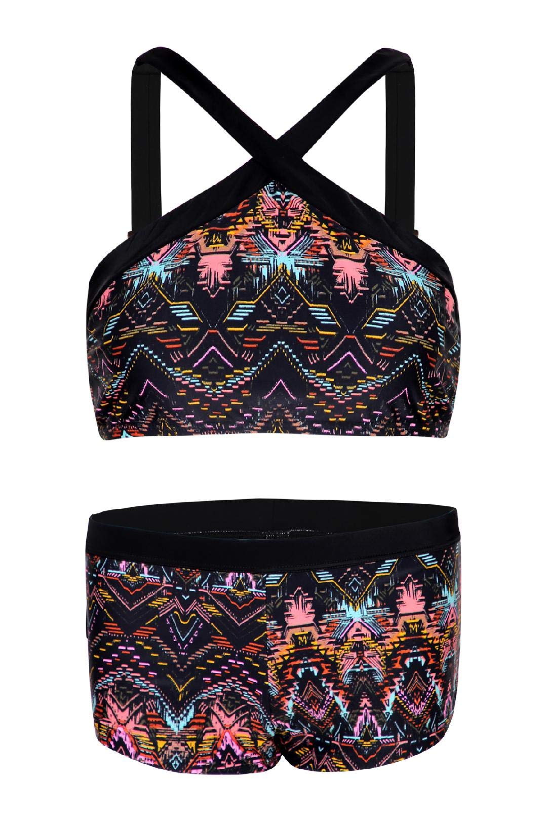 La-V Mädchen Bikini High-Neck Bikini 128-134 Ibiza, 128-134 Ibiza