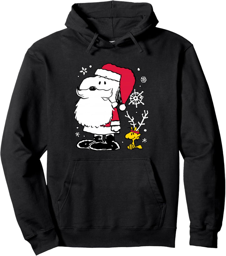 Peanuts - Snoopy Santa Woodstock Rentier Pullover Hoodie